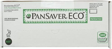 PanSaver Eco Steam Table Pan Liner Full Size Clear Plastic - 2 1/2"-4"D 100 Per Case