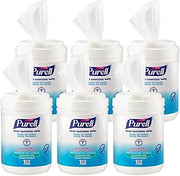Purell Hand Sanitizing Wipes, Alcohol Formula 6pk x175ct 9031-06