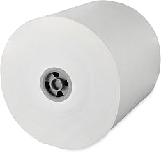 Kimberly-Clark Professional Scott Pro Hard Roll Paper Towels With Absorbency Pockets, For Scott Pro Dispenser, Gray Core Only, 900 Ft Roll, 6 Rolls/Carton (43960)