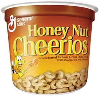 General Mills Honey Nut Cheerios 1.8oz Cup, 6/Pack