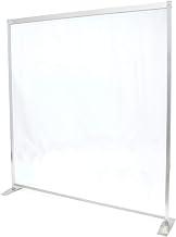 American Metalcraft RPC60 Portable Restaurant Partition, Clear, 60" x 60"