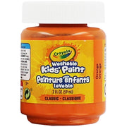 Crayola Orange / 1 / 2 Fl Oz (Pack of 1) Tempera & Poster Paint