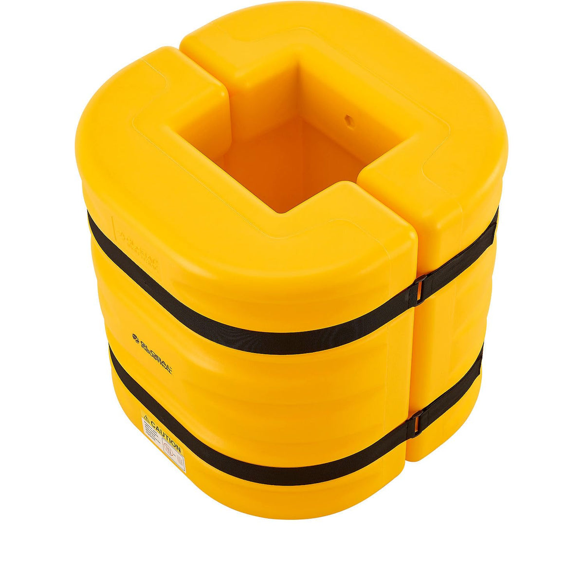 Column Protector by Global Industrial – HDPE, Yellow, Model 670829