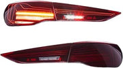 Taillight Assembly LED Dynamic Tail Light Compatible For BMW 4 Series G22 G23 G26 G82 M4 CSL 2020-2023 Brake Light，backup Light(European version red)