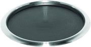 Service Ideas Tray with Removable Insert, 14" Round, Stainless Steel | TR1614RI in Brushed