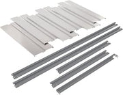 Global Industrial Additional Level For 72"W x 24"D High Capacity Rack Steel Deck, Gray