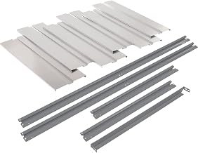 Global Industrial Additional Level For 72"W x 24"D High Capacity Rack Steel Deck, Gray