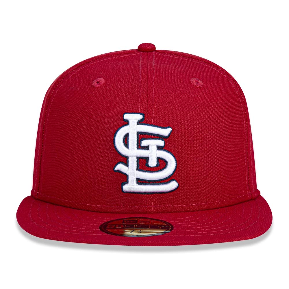 St. Louis Cardinals Authentic Collection 59FIFTY Fitted Hat by New Era – Cotton, Red, Model 194457371070