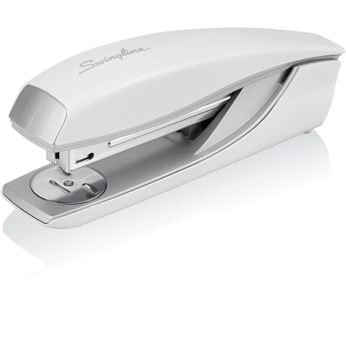Stapler, NeXXt Series Style, Desktop Stapler, 40 Sheet Capacity, White () by Swingline – Plastic, White, Model 55657004