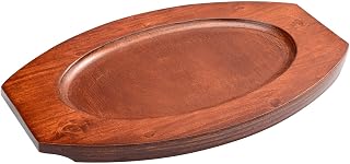 CAC China ALPL-12-UW Underliner Wooden Oval for 12" Platter 13-1/4"