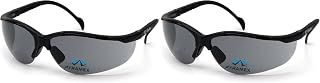 Pyramex Venture II Bifocal Readers Safety Glasses Protective Eyewear, 2.5 Diopters, Amber