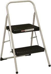 Cosco 11135CLG1E 2-Step Household Folding Step Stool, Gray