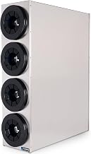 Sentry Cup Dispenser Cabinet with 4 Tiers for Restaurants by San Jamar – 4 Tiers, Stainless Steel, Silver, Model C2854