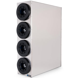 Sentry Cup Dispenser Cabinet with 4 Tiers for Restaurants by San Jamar – 4 Tiers, Stainless Steel, Silver, Model C2854