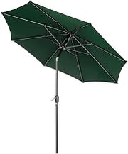 Global Industrial 8-1/2'H Outdoor Umbrella, Olefin, Green