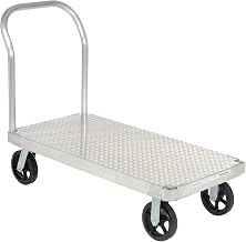 Platform Truck with Diamond Deck, Aluminum, 60 x 30, 2400 Lb. Cap.