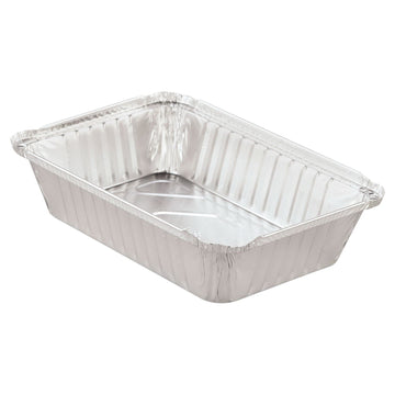 2-1/4 Lb Oblong Aluminum Pan 500/cs