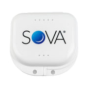 Night Guard Case - Lightweight & Durable - Fits All SOVA Night Guards. – One Size, Plastic, White, Model SVA-Case