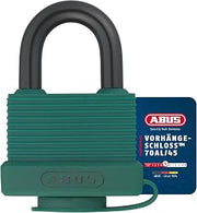ABUS 70AL/45 verde green pvc coated aluminium Padlock 45 mm for