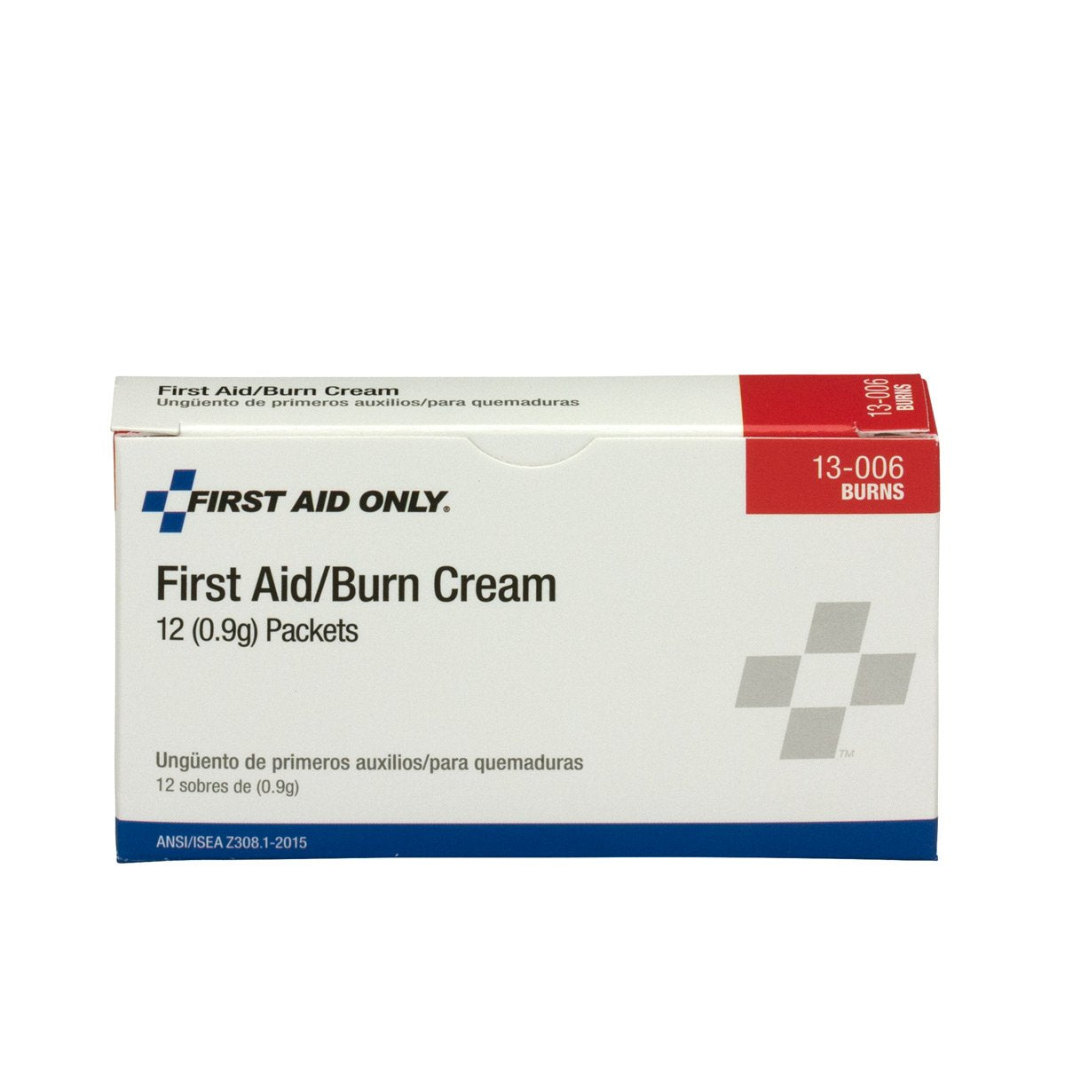 PhysiciansCare by First Aid Kit Refill Burn Cream Packets by First Aid Only – 12 Count (Pack of 1), Bamboo, 13-006, Model 13-006