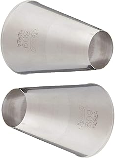 Ateco 2 X 11/16" Plain #809 Pastry Tubes (1, A)