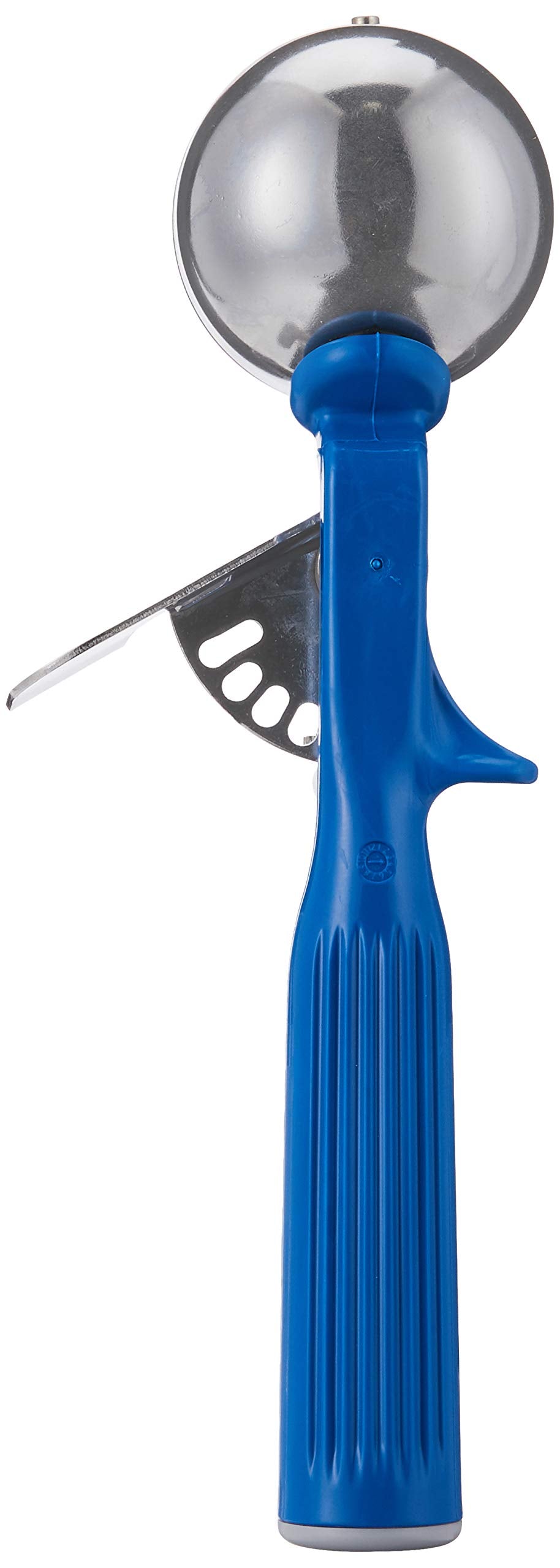 2 oz Stainless Steel Disher - Size by Vollrath – 1 Count (Pack of 1), 2.0 ounces, Stainless Steel, Dark Blue, Model 47143