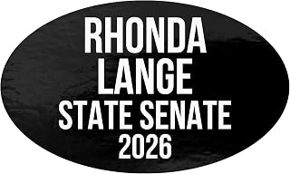Rhonda Lange Sticker Car Bumper 2026 for State Senate Michigan Vote