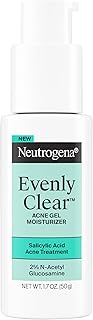 Neutrogena Evenly Clear Acne Gel Moisturizer, 1.7 fl. oz