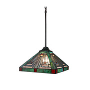 CH3T359BM12-DP1 Mini Pendant by Chloe Lighting – exact color of each glass piece may vary due to each piece being hand crafted