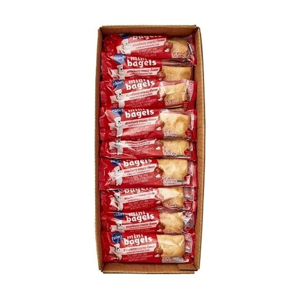 Mini Bagels by Pillsbury – 2.43 Ounce (Pack of 72), Pack of 72, Model 18000-38413