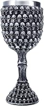 Treasure Cove Skulls Goblet P714192H Gothic Novelty Gift Goblet Skull Decor Halloween Decorations for Indoors