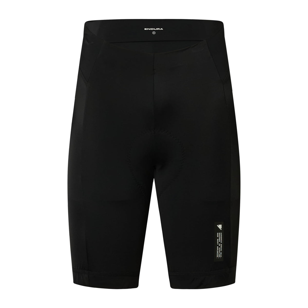 Mens 6 Panel Road Cycling Short Black by Endura – Nylon, Black, Model E4079BK/7
