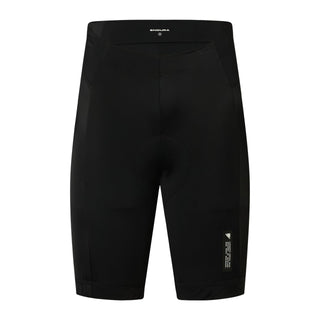 Mens 6 Panel Road Cycling Short Black by Endura – Nylon, Black, Model E4079BK/7