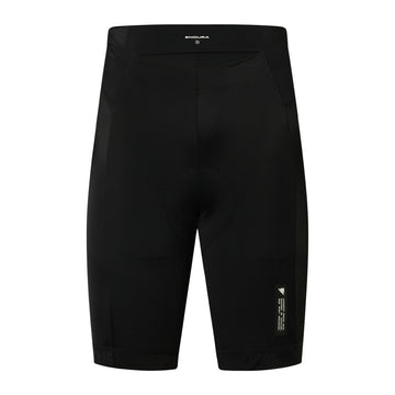 Mens 6 Panel Road Cycling Short Black by Endura – Nylon, Black, Model E4079BK/7