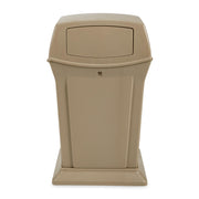 Rubbermaid Commercial Products Beige / 45 Gallon / With Doors Kitchen Trash Cans