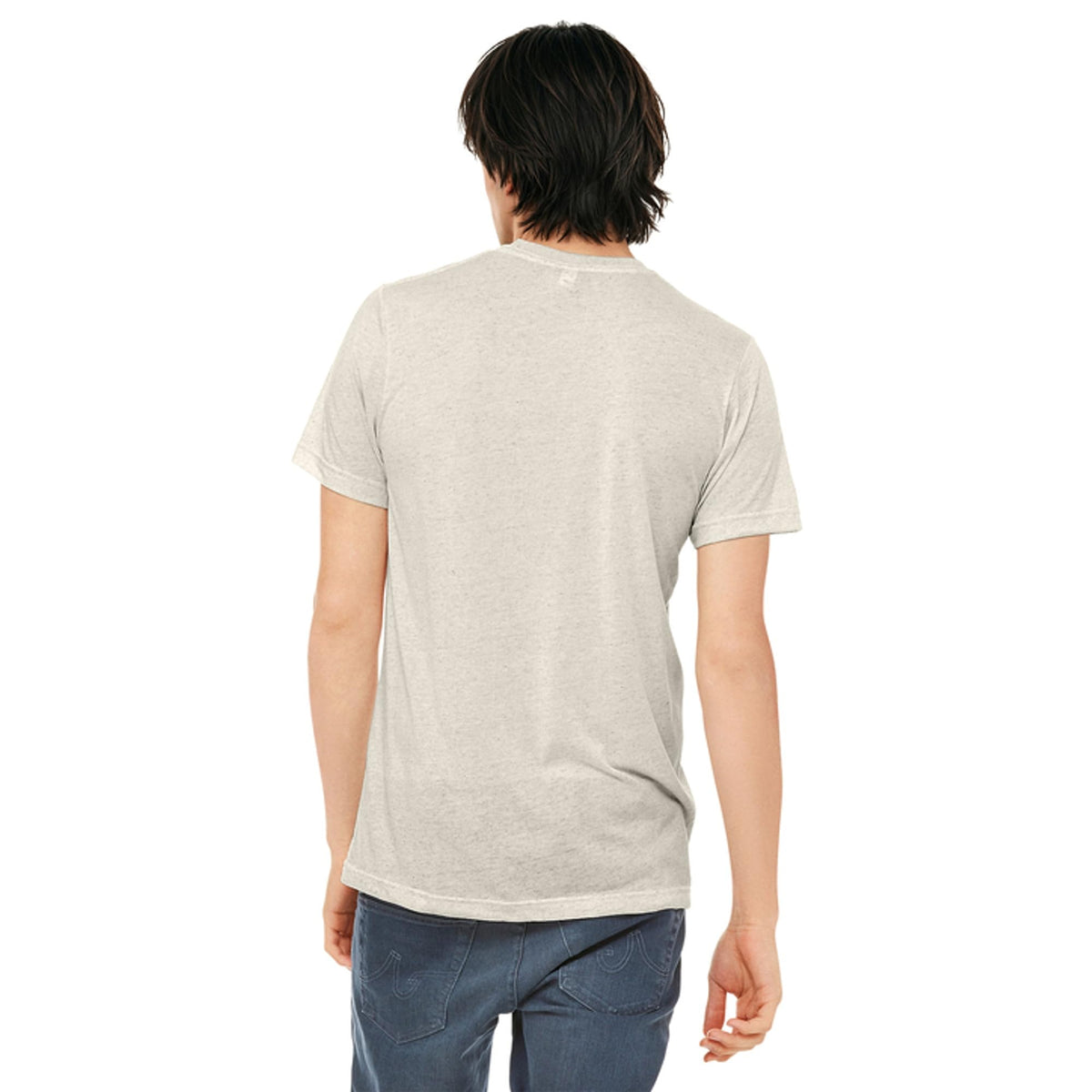 Bella + Canvas Medium / Oatmeal Triblend / Casual T-Shirts