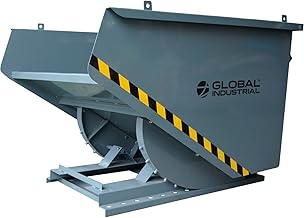Global Industrial Medium Duty Self Dumping Forklift Hopper, 2 Cubic Yard,