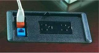 Mayline Brighton Series Optional Power Module with 6' Cord