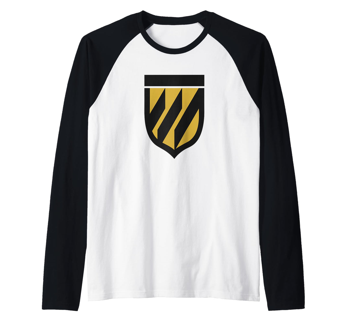 Winston County Tech Center Raglan Baseball Tee by Winston County Tech Center, AL 35553 – Black, Model WQ172B2XS20