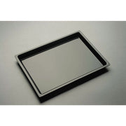 Cal-Mil 10" x 14" x 1" Acrylic Tray by Cal Mil – Plastic, Black, Model 335-10-13