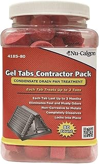Nu-Calgon Condensate Pan Treatment, Gel Tab, 3 ton 4185-80 - 1 Each