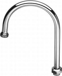 T&S Brass TS Brass 133X Swivel Gooseneck Spout, Chrome