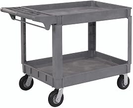Global Industrial General Purpose Utility Cart 2 Shelves 46"L x 25"W x 35"H