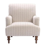 Brown Armchair with Hardwood Frame by Furnifact – 100% polyester, Hardwood and plywood frame construction, Brown