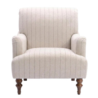 Brown Armchair with Hardwood Frame by Furnifact – 100% polyester, Hardwood and plywood frame construction, Brown