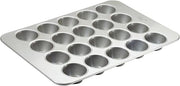 Winco 17 7/8" x 25 7/8" 20 Cup Pecan Roll/Large Aluminized Steel Muffin Pan | Non-stick, Restaurant service, Great for Muffins, Cupcakes, Baking and Bakeries