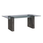 4238 Dining Table by Global Furniture USA – Engineered Wood, Brown, Model AMZ-D4238DT