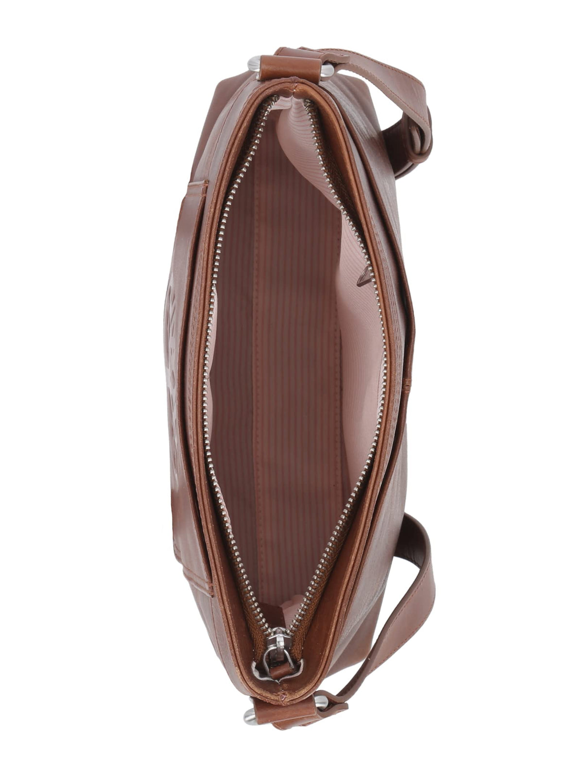 Womens Leather Crossbody Purse Shoulder Bag by Timberland – One Size, 1 pounds, Leather, Cognac, Model DB1501/35