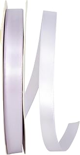 Reliant Ribbon Double Face Df Satin - Fashion Colors, Lilac, 5/8 Inch, 100 Yards