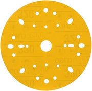 3M Hookit Gold Abrasive Disc 09287, 320, 6 in (150 mm), Dust-Free